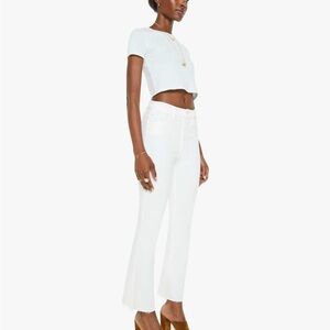 MOTHER Hustler Ankle Fray Jeans, Sz 34